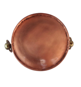 Seau à glace/réfrigérateur à vin en cuivre rayé fait main sur mesure, durable, écologique et portable pour restaurants et bars (vente en gros) - Product Image 4