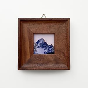 Paradise Craft Walnut Shadow Box <b>Frame</b> Rectangle Vertical <b>Deep</b> Wall <b>Photo</b> Handmade Classic Minimalist Wood Display Uttar Pradesh - Product Image 1