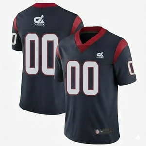 Vente en gros de maillots de football américain chinois 25/26, imprimés par sublimation, antibactériens - Product Image 3