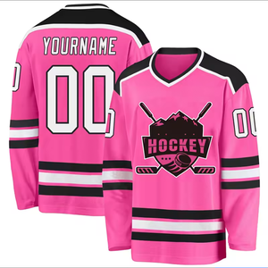 New Arriver Breathable Digital Print Custom Logo 100% Polyester Field Hockey Jerseys Unisex - Product Image 2