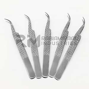 Pinzas para Pestañas Personalizadas RMI, Pinzas para Pestañas de Marca Privada, Aplicador de Pestañas OEM, Personalizado con Logotipo, Color y Empaque en Acero Inoxidable - Product Image 3