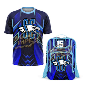 Low Price Breathable Plus Size <b>Compression</b> Flag Football Uniform Package 7v7 Sublimated Customizable High Quality Unisex Adult - Product Image 3