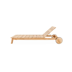 Chaise longue de luxe pour extérieur, jardin, cour, piscine, chaise longue réglable, mobilier de décoration - Product Image 4