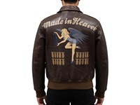 Veste bomber en cuir Chris Redfield Made in Heaven Coat