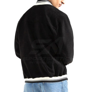 Chaqueta de invierno estilo Letterman para hombre, moda urbana, diseño cómodo e informal, ideal para viajes, uso diario y looks modernos. - Product Image 6