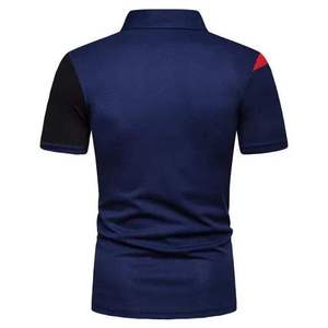 Polo de golf de haute qualité pour hommes, tricoté, avec motif de piques lavande, design de sublimation entièrement imprimé - Product Image 3