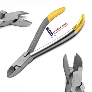 Juego de Instrumentos de Ortodoncia Dental: Cortador de Ligaduras, Pinzas Mathieu, Pinzas para Brackets, Medidor de Altura, Acero Inoxidable, Certificado CE - Product Image 3