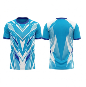Maillots de football personnalisés de haute qualité, sublimés, à manches courtes, pour l'été, uniformes d'équipe personnalisés en gros, vêtements de sport OEM - Product Image 1