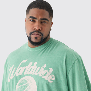 2026 Custom <b>Vintage</b> Acid Wash Oversized Men's T-Shirt Heavyweight Knitted Graphic Digital Screen Printing New Style <b>Vintage</b> <b>Tee</b> - Product Image 4