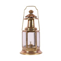 Lanterne marine ancienne en laiton faite à la main, design moderne, lampe à pétrole pour décoration intérieure, cadeau de Noël