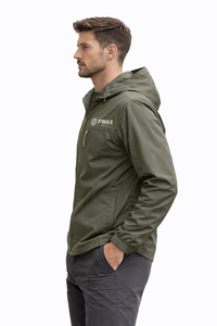 Chaqueta acolchada ligera e impermeable 100% poliéster con capucha, para entrenamiento de fútbol, con diseño de patchwork, para hombre, B2B USA - Product Image 4