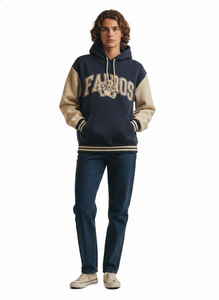 Custom Design100 % Cotton High Quality Basics <b>Pullover</b> <b>Men</b> Hoodies With distressing Heavyweight Top Selling <b>Men</b> Hoodies - Product Image 3