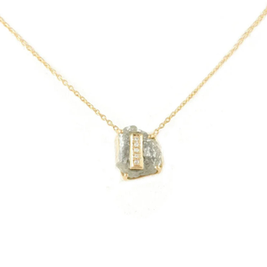 18K Yellow Gold Personalized <b>Initial</b> Pendant-Classic Diamond Cut <b>Chain</b> for Anniversary & Party - Product Image 2