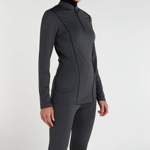 Ensemble de maillots de bain islamiques 2 pièces, modeste pour femmes musulmanes, avec logo imprimé sur le devant, maillots de bain en Spandex/Nylon de haute qualité, fournisseur en gros - Product Image 3