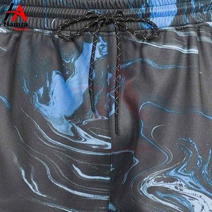 Shorts baggy de haute qualité en gros impression par sublimation sur mesure vêtements de fitness décontractés shorts pour hommes par Hamza Apparels - Product Image 6