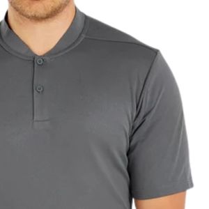 Polo Deportivo sin Cuello de Manga Corta, Transpirable, de Secado Rápido, con Tela Elástica, para Golf, Tenis, Entrenamiento y Deportes - Product Image 5