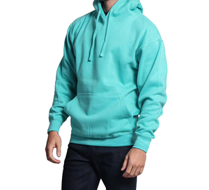 Conjunto de Sudadera con Capucha para Hombre, Color Sólido, Algodón French Terry, Ropa Casual de Otoño, Sudadera con Cierre Completo y Pantalones, Algodón con Spandex - Product Image 6