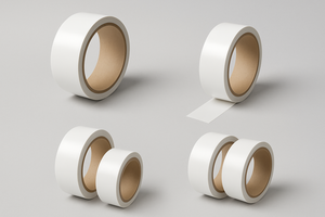 Ruban de masquage en PVC résistant à la chaleur et à l'eau double face de qualité ingénieur fabriqué au Vietnam Carton adhésif acrylique solide de longueur personnalisée - Product Image 3