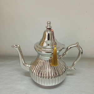 Tetera marroquí árabe de plata - Product Image 1