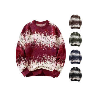 Pulls pour hommes prêts pour l'hiver, chauds, respirants, en coton/laine, tricotés avec des coutures durables, toucher doux, coupe confortable - Product Image 4