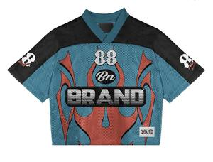 Camiseta de Fútbol Americano Retro Personalizada TAHAD 2026, Estilo Urbano, Sublimación de Alta Calidad, Corte Cuadrado, Tipo Rugby - Product Image 2