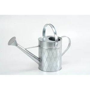 Arrosoir en métal galvanisé rouge foncé de haute qualité avec long bec verseur et poignée en bois pour usage intérieur/extérieur dans le jardin – Prix le plus bas - Product Image 3