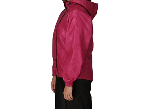 Women's Waterproof Rain Suit Set Full Sleeve Pink <b>Jacket</b> Black Pants All Seasons Outdoor Wear Premium quality - Product Image 4