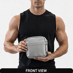 Bolsa de Gimnasio de Lujo de Alta Gama, Ligera, Unisex, con Cierre de Cremallera y Forro de Lona - Product Image 1