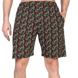 Shorts de course décontractés pour hommes, fabriqués professionnellement, en maille, séchage rapide, respirants, taille élastique, personnalisables, 100 % polyester - Product Image 6