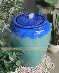 Dispositif d'eau en béton léger avec décoration de jardin en fibre de verre Design de paysage Vietnam Factory - Product Image 3