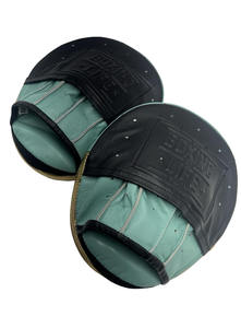 Guantes de Boxeo OEM No Boxing No Life Focus Mitt, Guantes de Entrenamiento de Boxeo de Alta Calidad, Diseño Curvo, Cuero Vacuno Profesional, Almohadilla Personalizada CP-FM-08 - Product Image 4