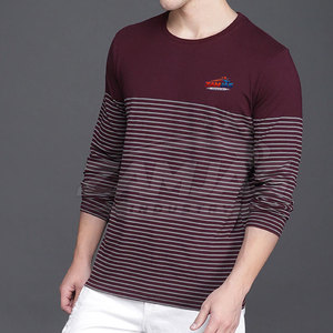 T-shirt à manches longues de haute qualité, design OEM, en coton, fabriqué au Pakistan. - Product Image 5