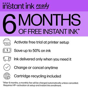 Stampante Inkjet a Colori All-in-One Wireless DeskJet 2842e Blu con Scanner e Copiatrice, 6 Mesi di Instant Ink Inclusi - Product Image 5