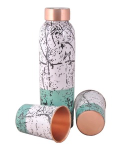 Elegante Botella de Agua de Cobre de Doble Pared con Diseño Ecológico, Construcción Duradera y a Prueba de Fugas para Uso en Oficina/Exterior - Comprar - Product Image 3