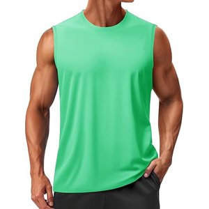 Camiseta Deportiva Transpirable Personalizada para Hombre, de Algodón Grueso Lavado, Tejido de Punto, Ropa Casual para Entrenamiento, Proveedor Mundial - Product Image 3