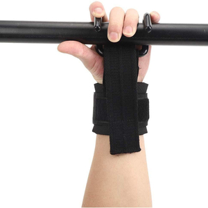 Latest Design Neoprene Metal Rod Hooks Powerlifting Gym Workout Equipment Non-Slip Rubber Coating Heavy Fitness Body Building - Product Image 3