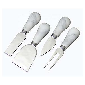 Argent Smiley Poignée Fromage Couverts Ensemble En Acier Inoxydable Couteau À Fromage Ensemble De Mariage Maison Famille Fromage Outils Ensemble - Product Image 6