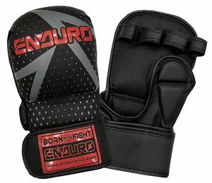 ถุงมือ MMA คุณภาพสูงสำหรับการฝึกซ้อม พร้อมสายรัดแบบ Hook and Loop ระบายอากาศได้ดี สายรัดข้อมือปรับได้ น้ำหนักเบา เหมาะสำหรับการฝึกซ้อมในยิม - Product Image 2