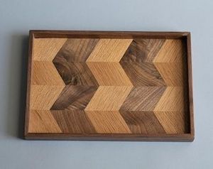 Bandeja Rectangular de Madera Hecha a Mano para Servir, para el Hogar, Cocina, Mesa de Comedor, Mesa de Centro, Restaurante, Cafetería, Hotel, Oficina, Desayuno - Product Image 2
