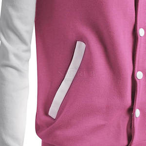 Fashionable Women Varsity <b>Jacket</b> With Two Side Pockets Breathable Varsity <b>Jacket</b> For Women With Classic Design - Product Image 4