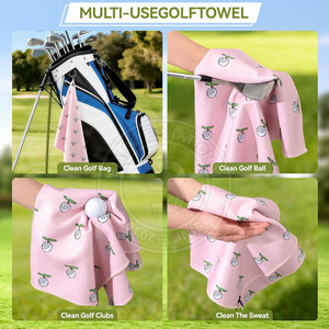 ผ้าขนหนูวาฟเฟิลสำหรับกอล์ฟ ผลิตในประเทศปากีสถาน สำหรับทีมและโปรแกรมสถาบันกอล์ฟเยาวชน - Product Image 4