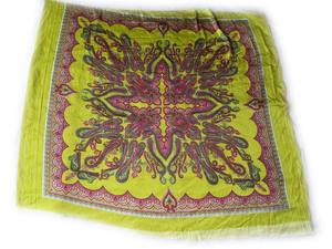 Pañuelo de Satén de Seda con Estampado Digital Personalizado de Primera Calidad, Venta al por Mayor Directa de Fábrica, Pañuelo Cuadrado de Satén para Adultos de Verano con Diseño Propio - Product Image 5