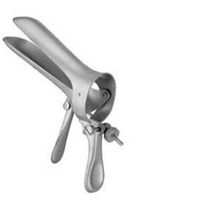 Espéculo vaginal con palo medio, instrumentos quirúrgicos de acero inoxidable - Product Image 4