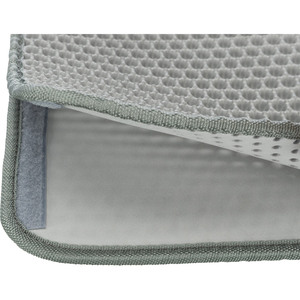 Tapis de bac hygiénique en EVA 35 x 45 cm gris pour litière pour chat - Product Image 5