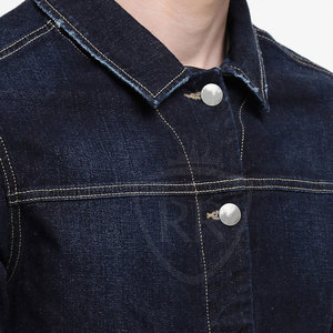 Chaqueta de Mezclilla para Hombre, 100% Algodón, con Logotipo Personalizado al por Mayor, para Invierno, Transpirable, para Uso en Exteriores - Product Image 5