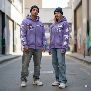 Fabricante de Ropa para Hombre, Sudadera con Capucha y Cremallera, Estilo Urbano, Bordado Desgastado, Felpa Francesa Gruesa, Efecto Desteñido por el Sol - Product Image 3