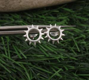 Classic 925 <b>Sterling</b> <b>Silver</b> <b>Drop</b> <b>Earrings</b> for Women Hallmarked Luxury Wedding Daily Wear Jewelry - Product Image 1