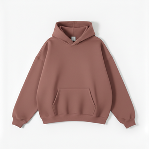 Heavyweight Cotton Hoodie <b>Men</b> Streetwear Custom Logo Pullover Oversized Unisex Blank Sweatshirt Vintage Designer - Product Image 1