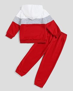 Ensemble de luxe chaud et épais pour l'hiver : survêtement oversize avec sweat à capuche et pantalon de jogging, style streetwear, vente en gros à l'exportation - Product Image 5