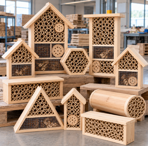 Wholesale Bulk Natural <b>Bamboo</b> Bee Nesting Tubes for Garden Insect Habitat - Product Image 6